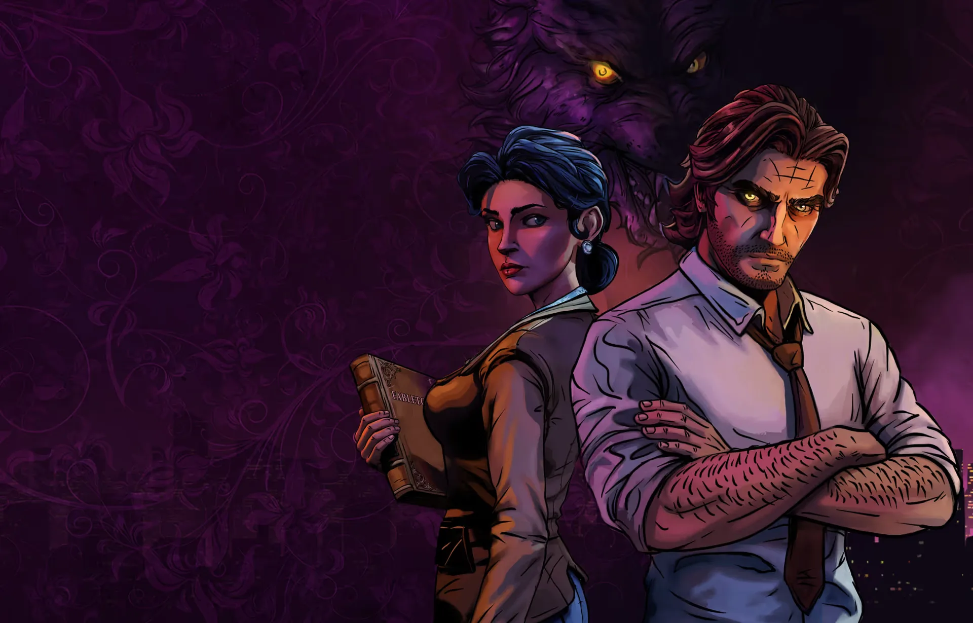 The Wolf Among Us Remastered key art
